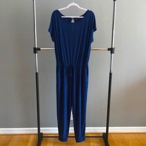 Women’s Size L Navy Blue Casual Romper/Jumpsuit